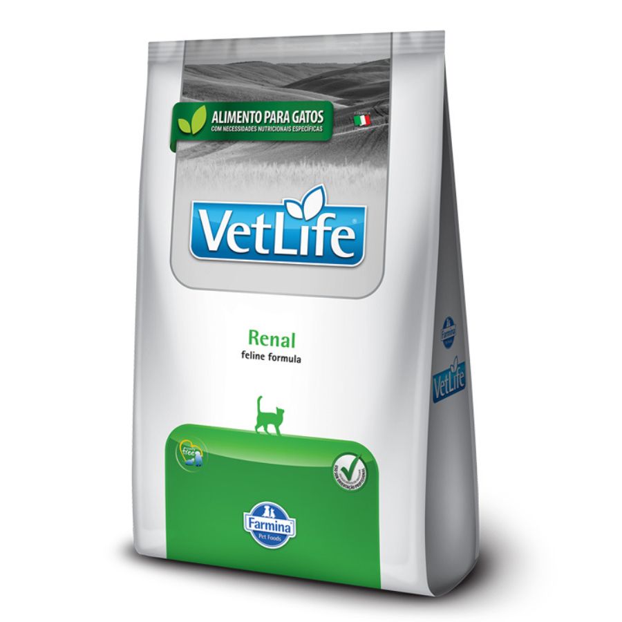 Vetlife farmina alimento seco medicado renal para gato, , large image number null